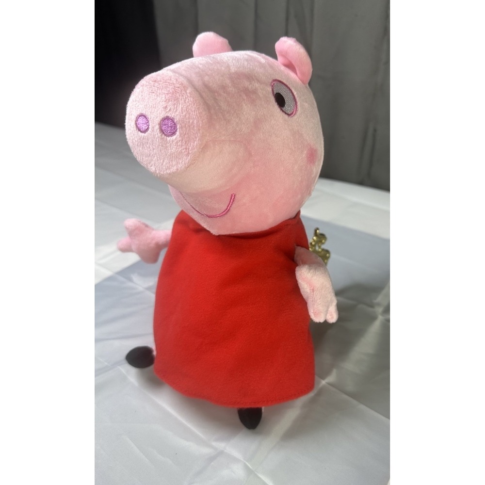 Peppa Pig Hug & Oink Plush 12.5" Talking Soft Stuffed Animal Toy Giggles 2003